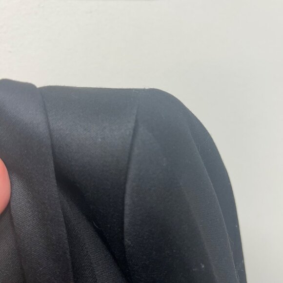 Burberrys Black Striped Wool Single-Button Blazer Jacket 14 - Picture 11 of 12